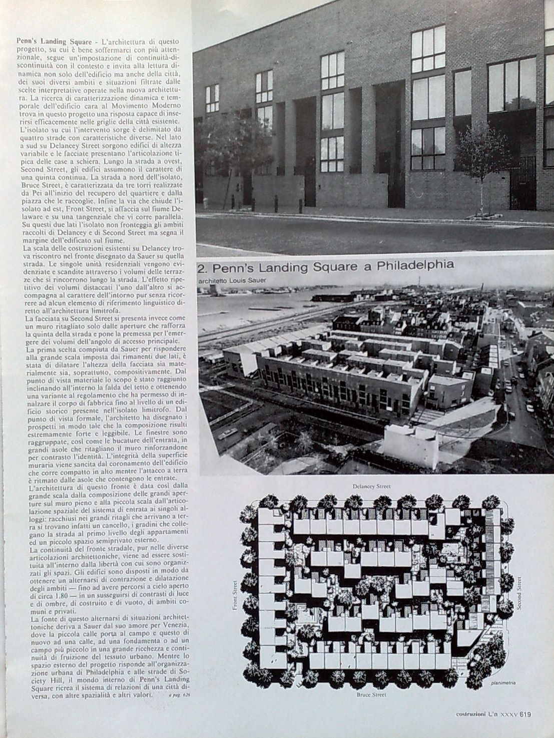 Antonino Saggio, Louis Sauer, L'architettura #407 9/1989