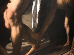 25. La Flagellazione di Cristo,(1607-1608) 286 × 213 cm, Museo di Capodimonte Napoli