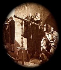 34. Galileo Galilei dimostra iil cannocchiale alla corte del granducato di Toscana 