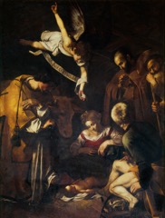 40. Nativita con San Lorenzo e San Francesco 1600