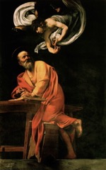 11. San Matteo e l'angelo, 1602 295 × 195 cm Roma  Chiesa di San Luigi dei francesi