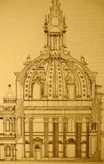 “Sant’Ivo alla Sapienza“ di F. Borromini, (1632-1660) Roma