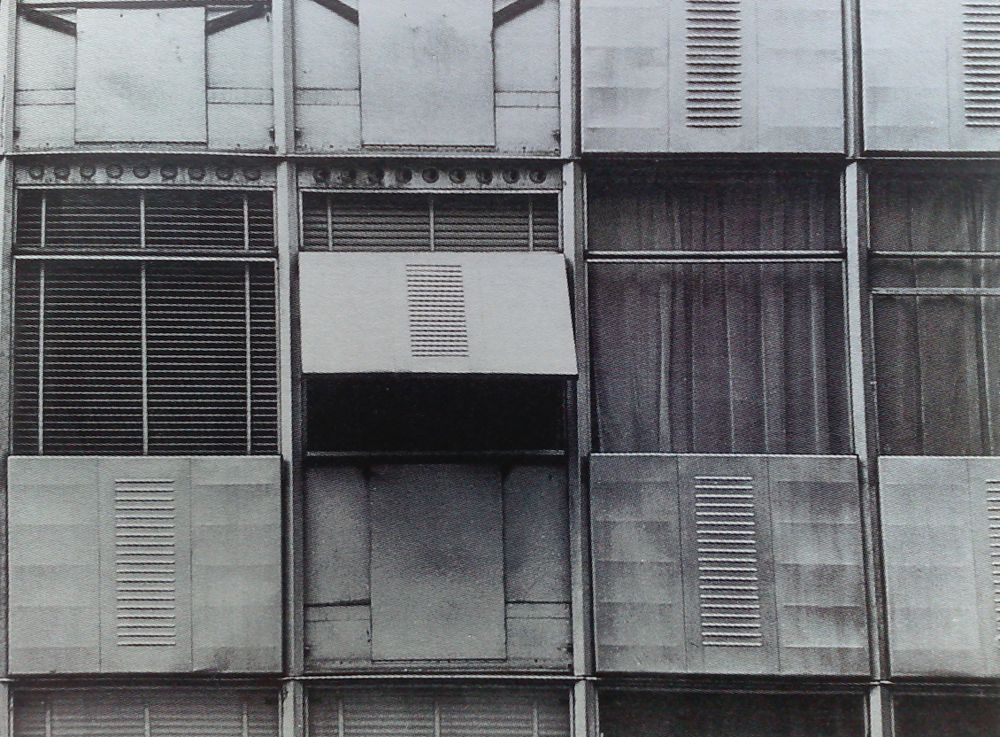 163. Jean Prouvè, Edificio in Square Mozart, Parigi 1953