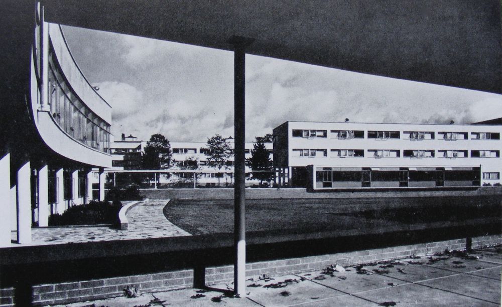 184e. Walter Gropius (The Architects Collaborative), Harvard Graduate Center, 1949-50 Cambridge