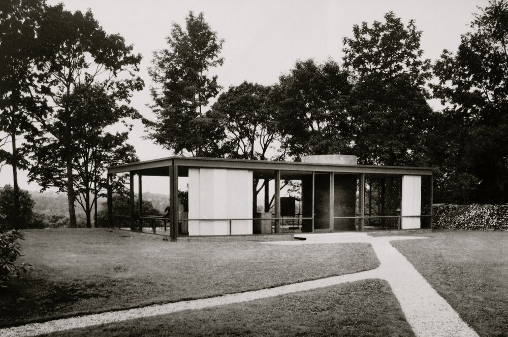 193. Philip Johnson, Glass House, New Canaan 1947-1949