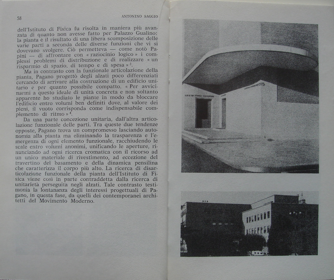 Giuseppe Pagano di Antonino Saggio Razionalismo Architettura Fascismo - 31